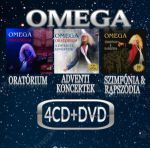 Omega - Oratórium / Adventi koncertek / Szimfónia / Rapszódia (Akciós pack) 4CD+DVD