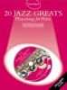 20 Jazz Greats: Playalong for Flute - kotta + 2CD